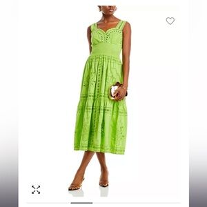 Fawn Eyelet Midi Dress